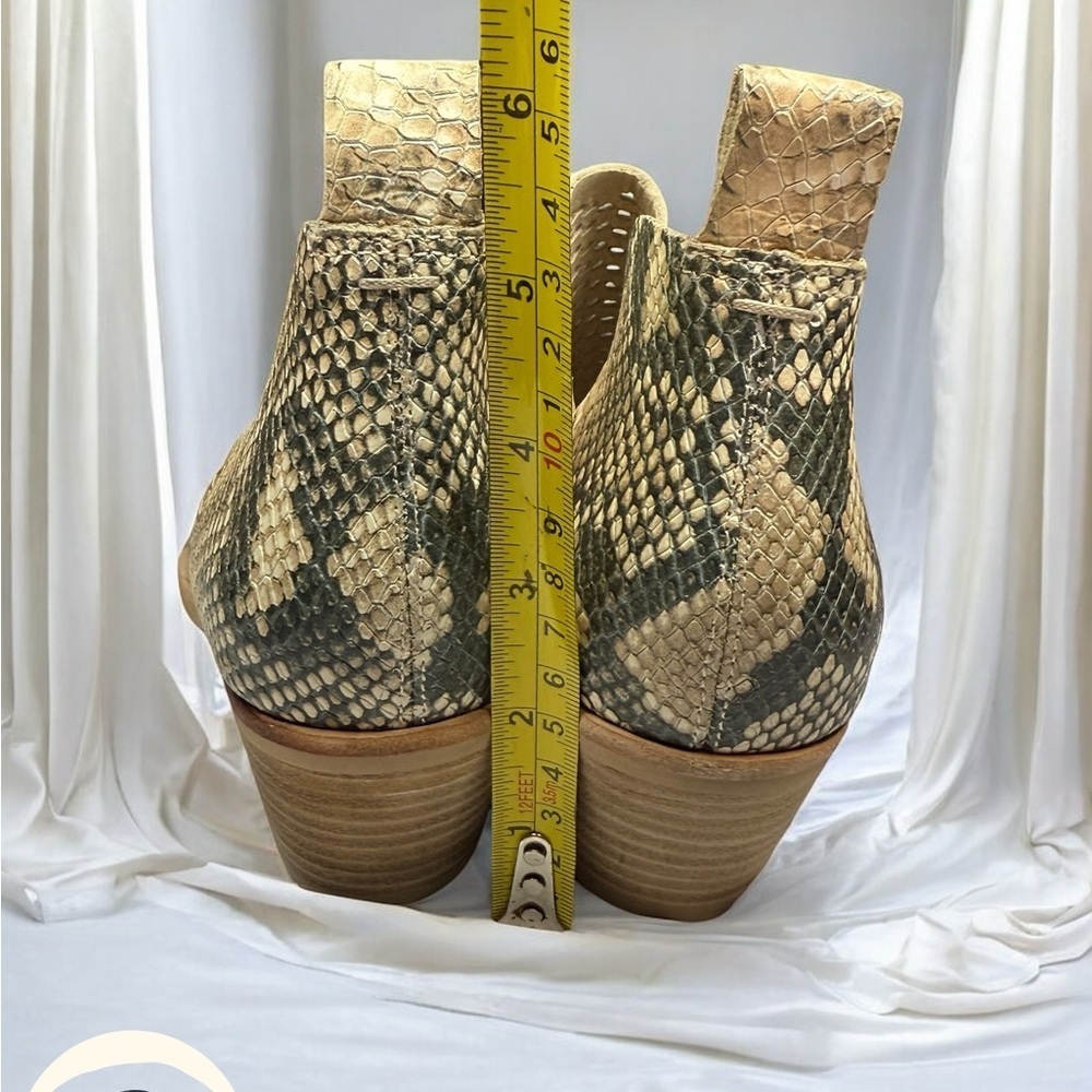 Dolce Vita Boots  size 6.5 Western Booties Pointed Toe Block Heel - Picture 5 of 9